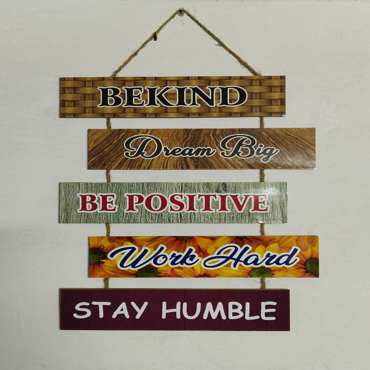 Wooden Wall Hanging quotes for home decoration